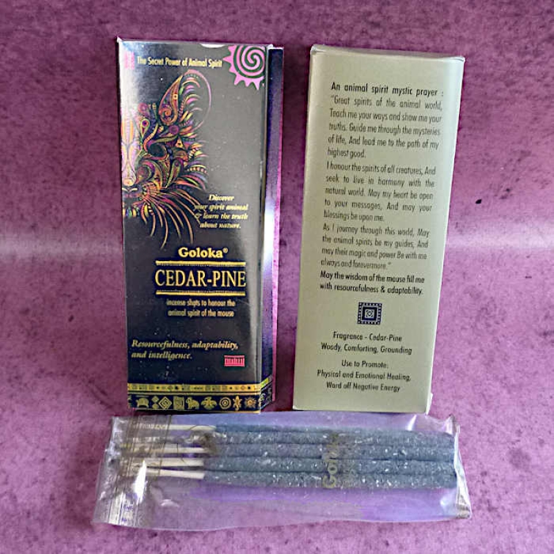 Goloka Cedarwood Zeder Smudge Sticks